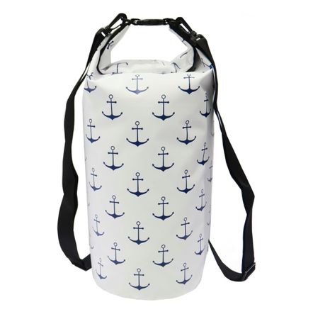 Wasserdichte Tasche / Dry Bag mit Anker-Motiv