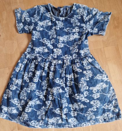 Jeans Sommerkleid, Gr. 122