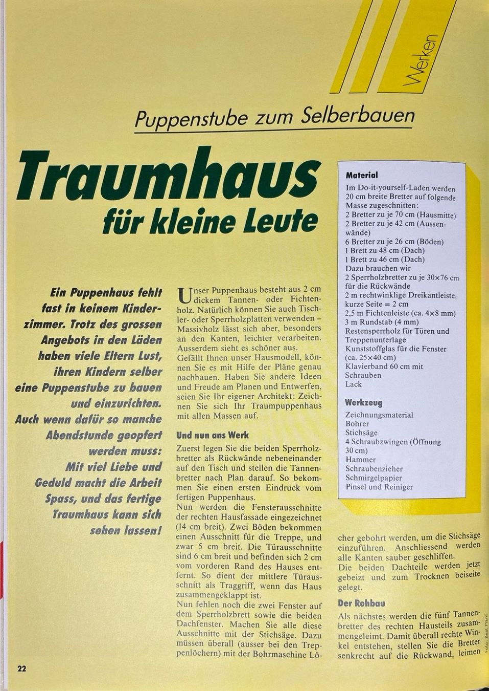 Libri: Die schönsten Holzarbeiten – Nuovo (secondo la descrizione) da Sarnen venduto da Livres 7