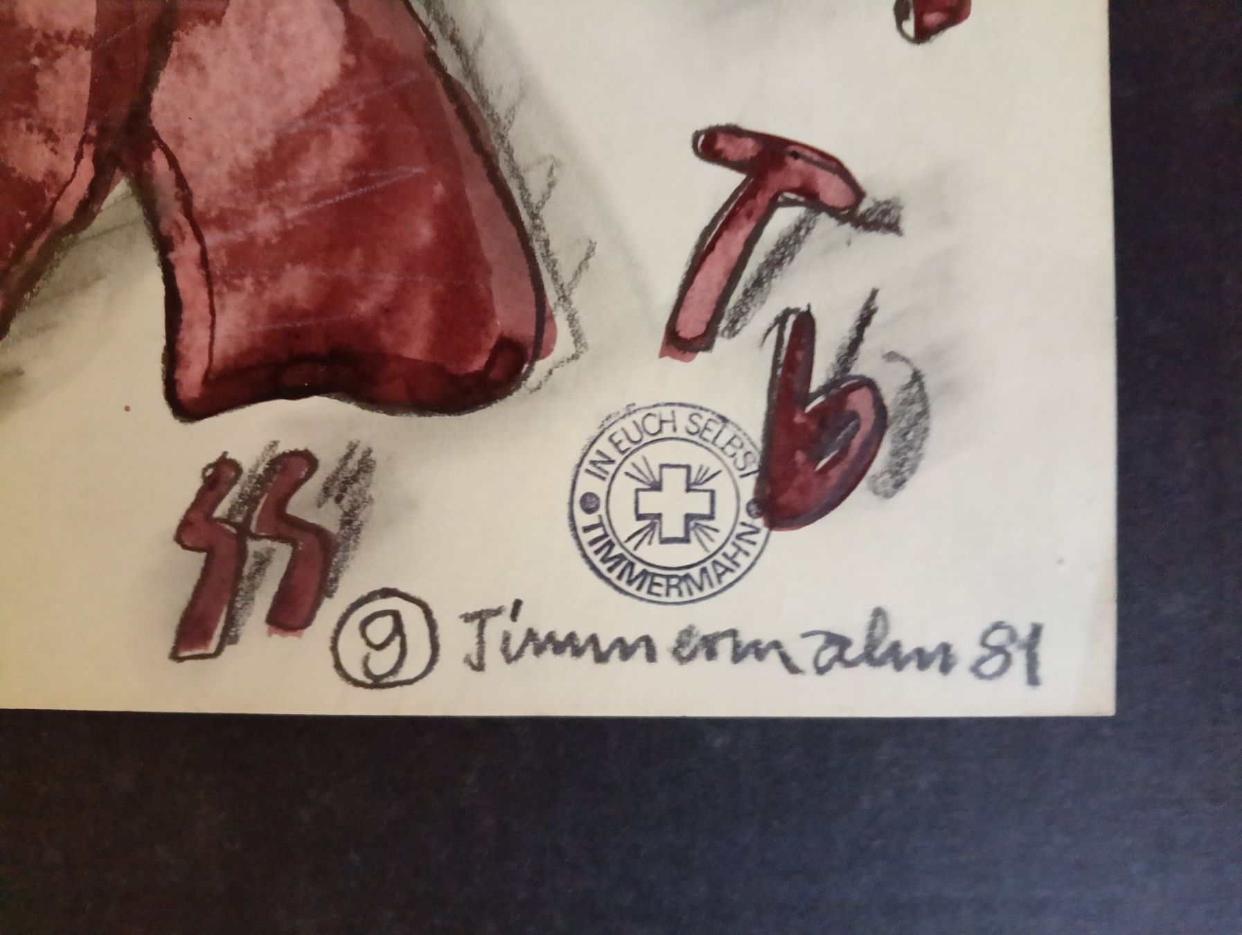 Poster & Bilder: Timmermahn 1981 – Gebraucht aus Lumino von Onyxrocks 6