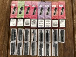 Elfbar Elfa Pro Pods und Vuse Go 1000 Set gebraucht