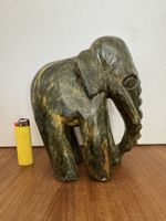 Elefanten Figur Stein handgeschnitzt 🐘 20 cm hoch (3.06 Kg)