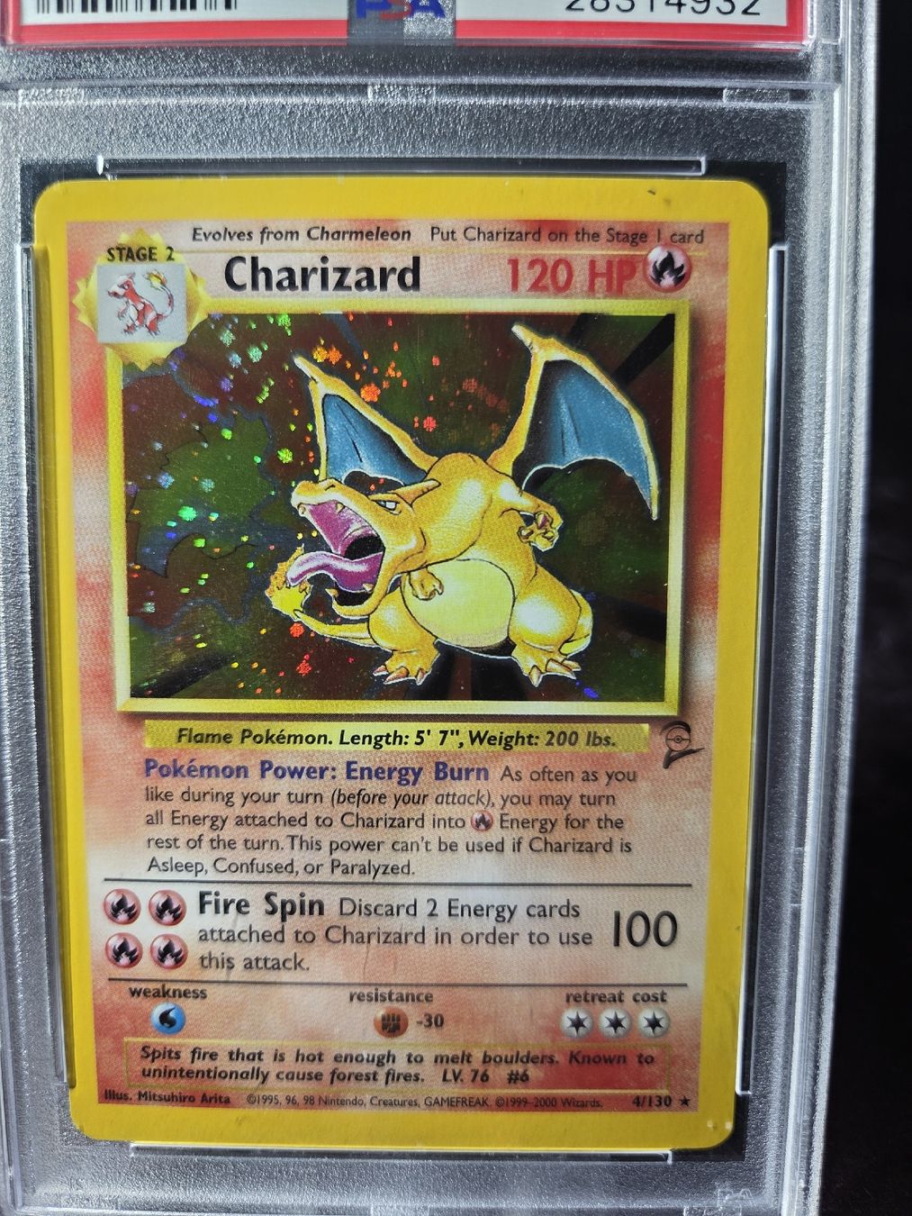 Pokémon Carte collezionabili: CHARIZARD HOLO PSA 9 Mint Base II Pokemon – Usato da Lauerz venduto da gp9_zt9k 2