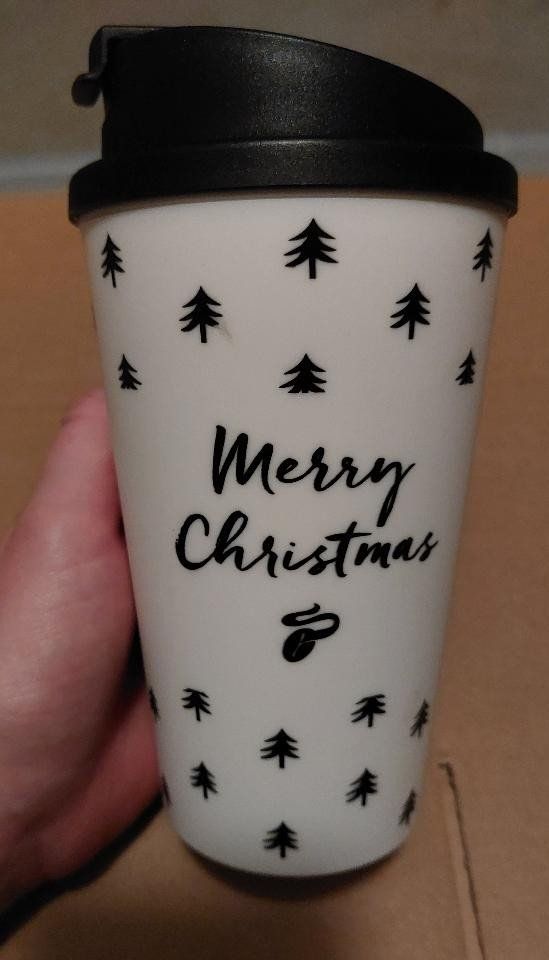 Tazze: Weihnachtsbecher "Merry Christmas" Thermobecher – Usato da Birsfelden venduto da ann_87wx