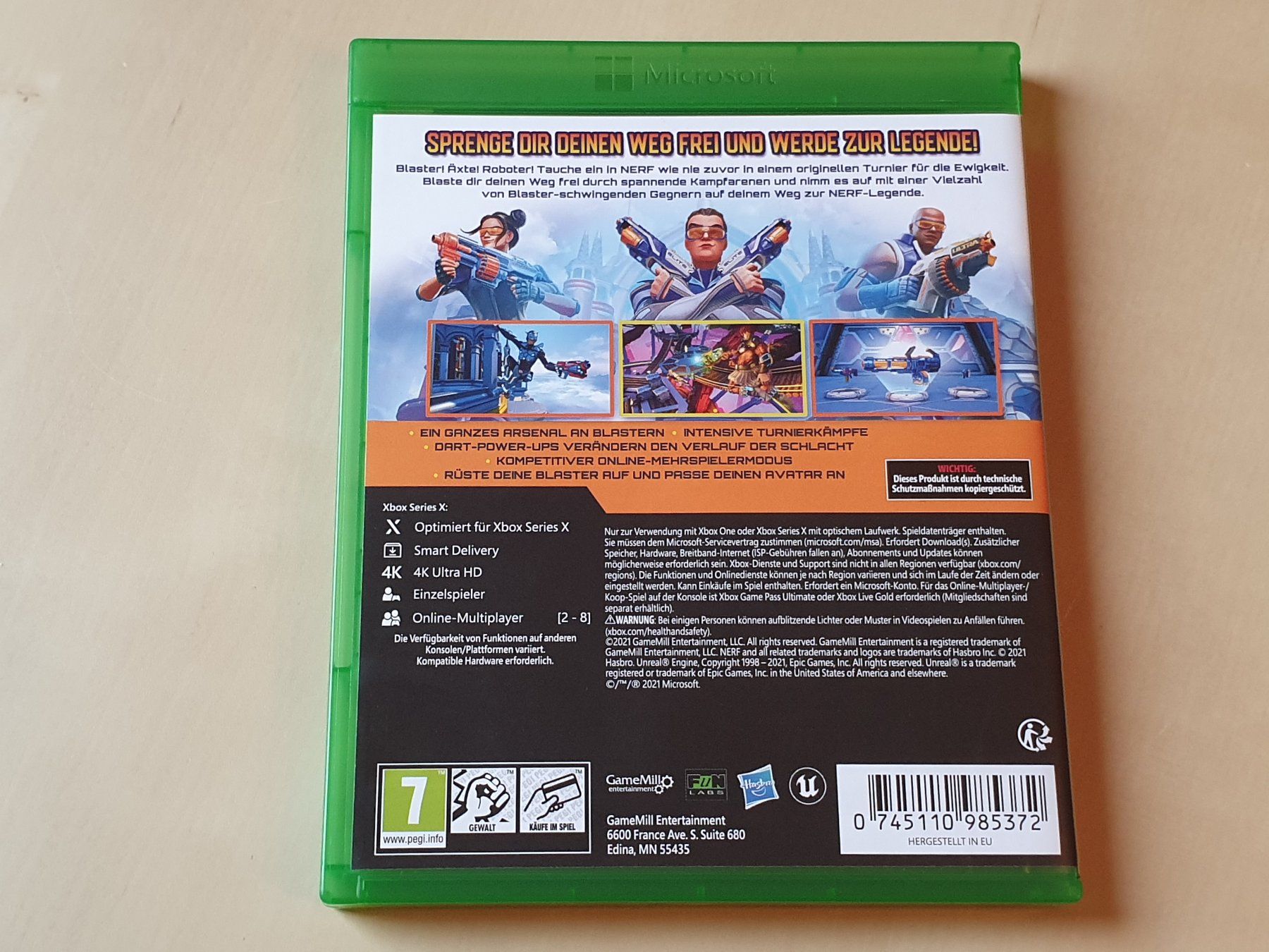Microsoft Jeux: Nerf Legends – D'occasion à Stansstad par collectorsshop 1