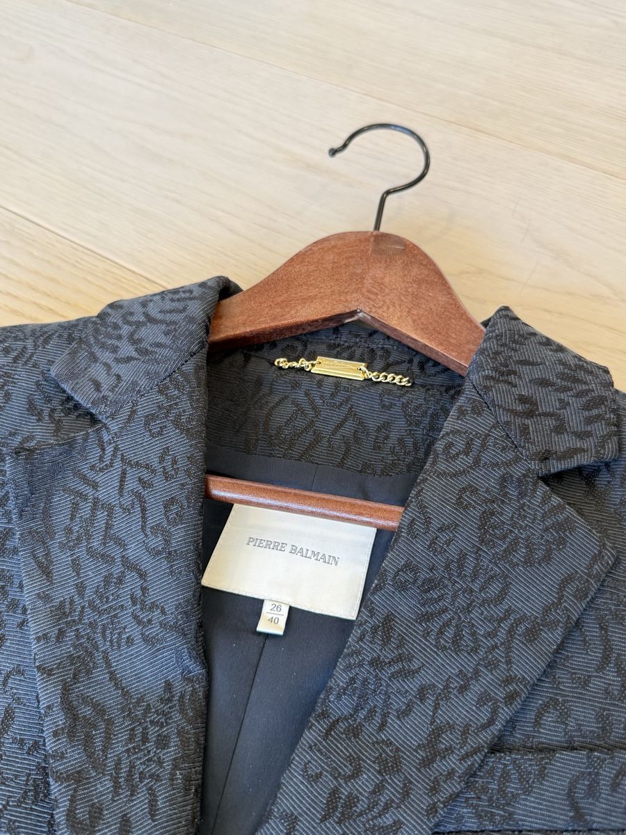 Balmain Jacken: Blazer Pierre Balmain noire taille-40 – Neu (gemäss Beschreibung) aus Genève von iry_67wr 1