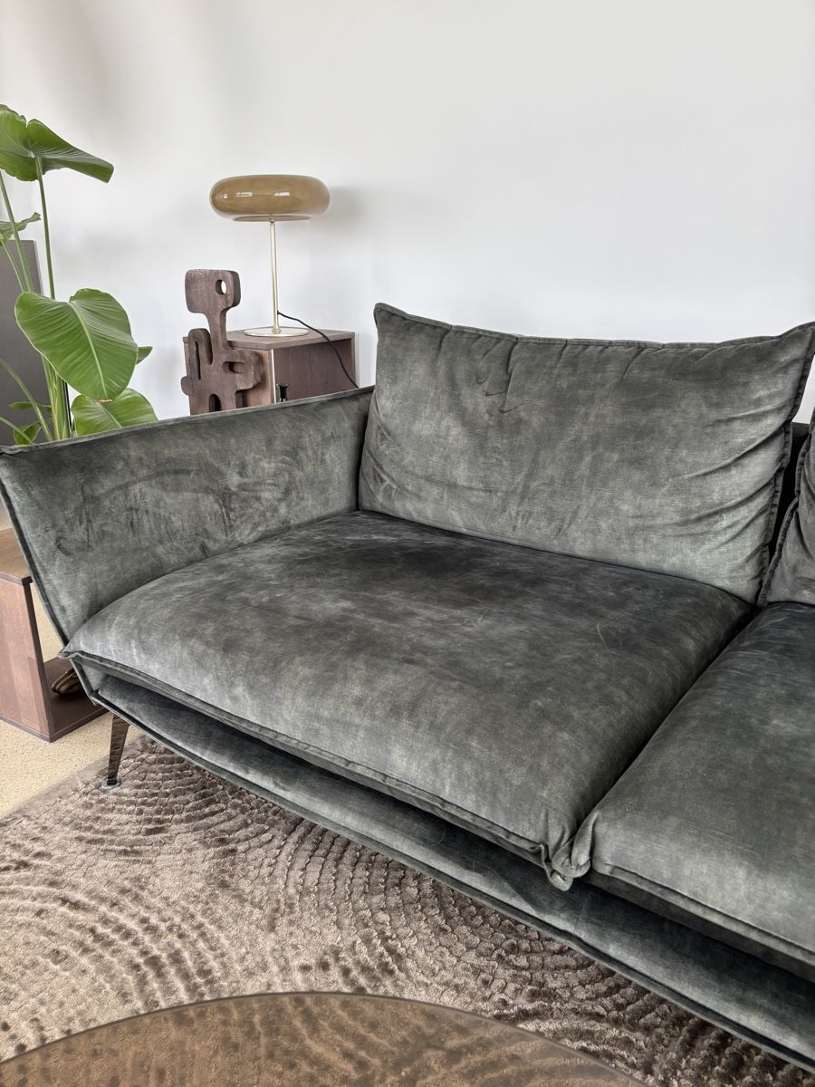 Pfister Divani: Pfister Ecksofa- Grün – Usato da Kloten venduto da lepos93 5