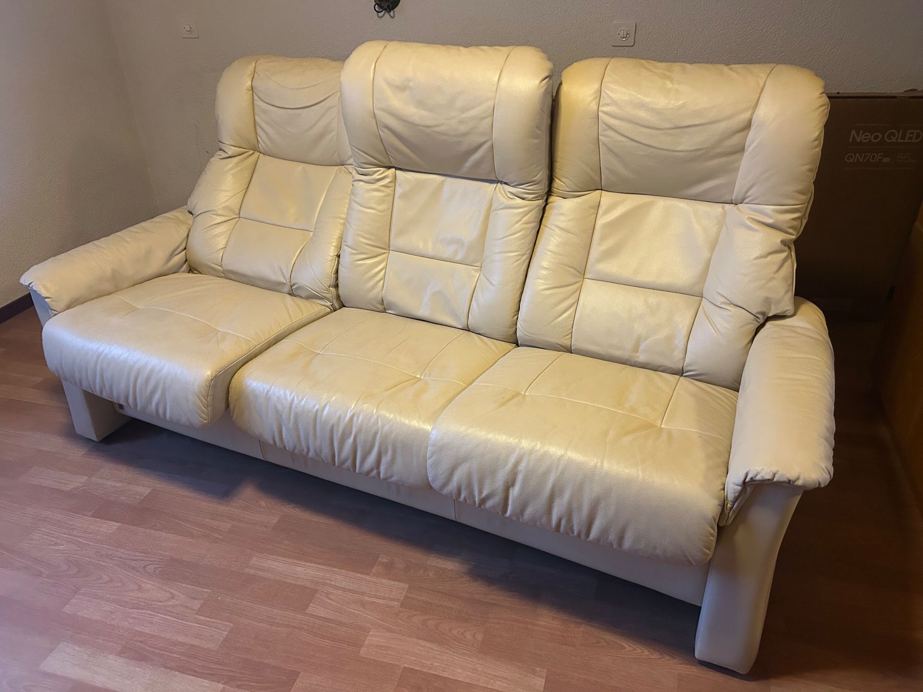 Divani: 3er Ledersofa Relax – Usato da Concise venduto da phi317 2