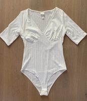 Neues weisses H&M Body Grösse S