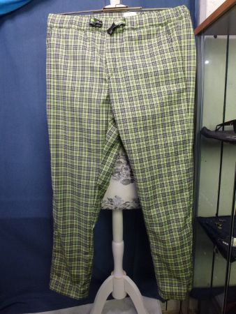 REPLAY SCHLUPFHOSE KARIERT GR 36 38 DEHNBAR EXTRAVAGANT