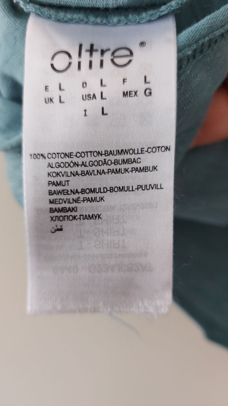 Top: OLTRE Shirt Gr. M/ L - mint mit silbernem Schimmer – Usato da Pfäffikon ZH venduto da siae 4