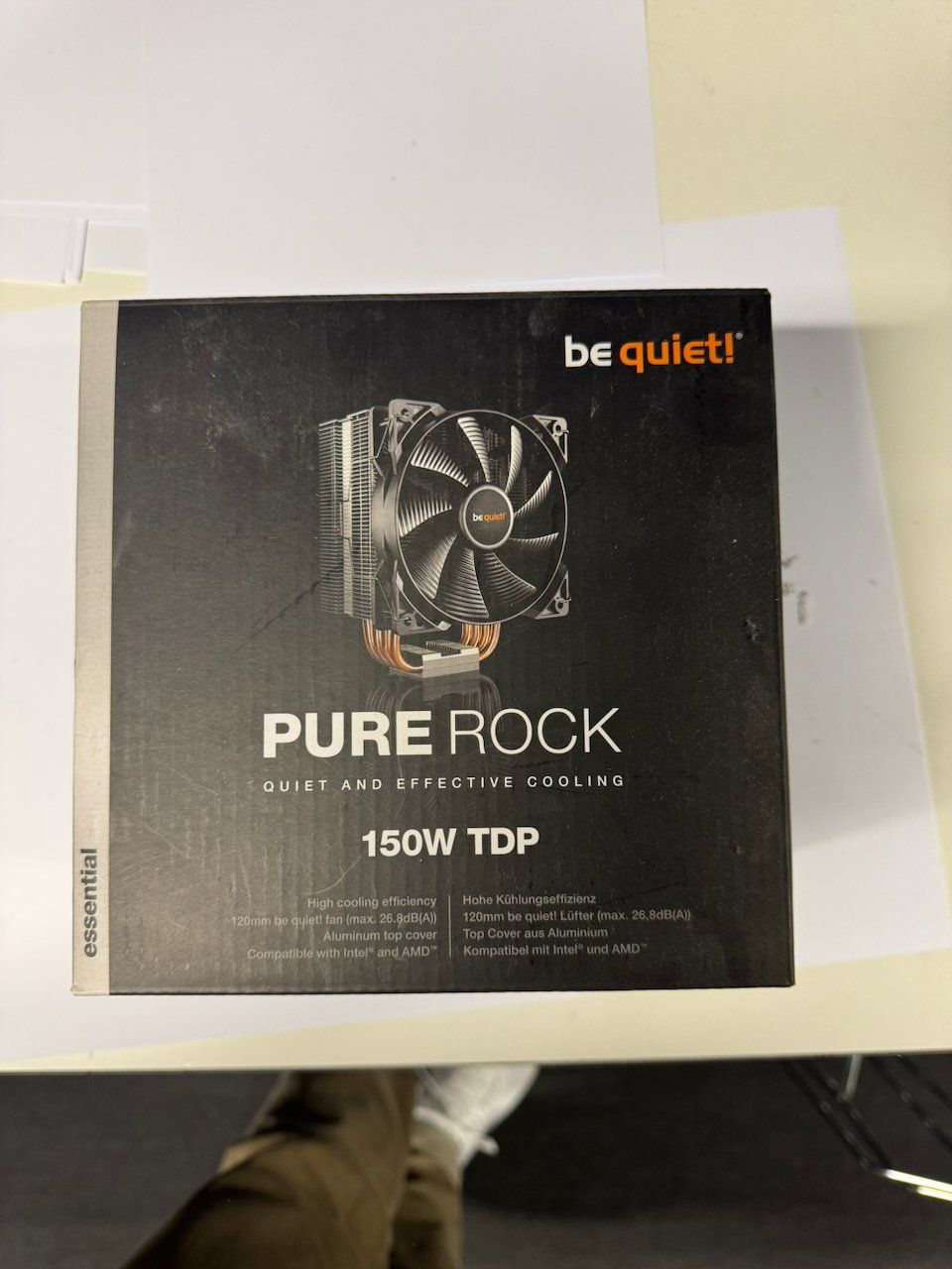 PC: beQuiet PureRock 150W – Nuovo e nell'imballaggio originale da Frauenfeld venduto da cinque