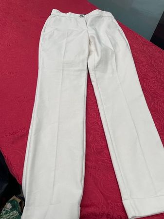 Damen Zara Hose elegant Beige S