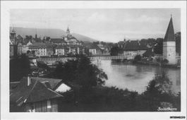 Solothurn // Stadt Aare 1924 // Sommer