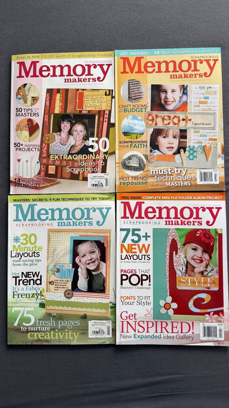 Riviste & Magazine: Scrapbooking Magazine Memory Makers – Usato da Schaffhausen venduto da Bootes