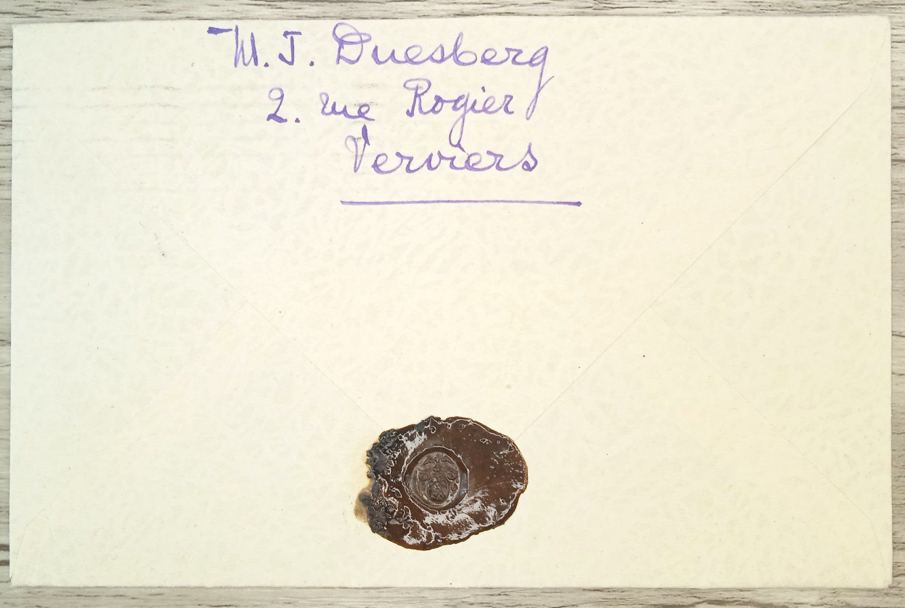 Tutti i francobolli: TR69 Enveloppe + Timbre Belgique 1934 – Usato da Cousset venduto da Patrick_Collections 1