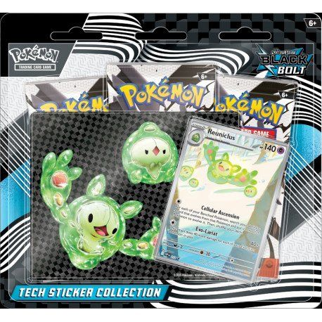 Pokémon Carte collezionabili: Pokemon Black Bolt Tech Sticker Collection – Nuovo e nell'imballaggio originale da Worb venduto da Tralitralu