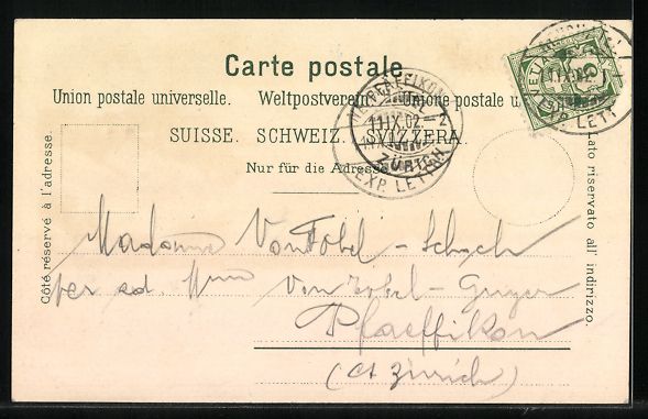 Cartoline postali: Litho Neuchâtel, Ortsansicht aus der Vo – Usato da Berlin venduto da bartko-reher 1