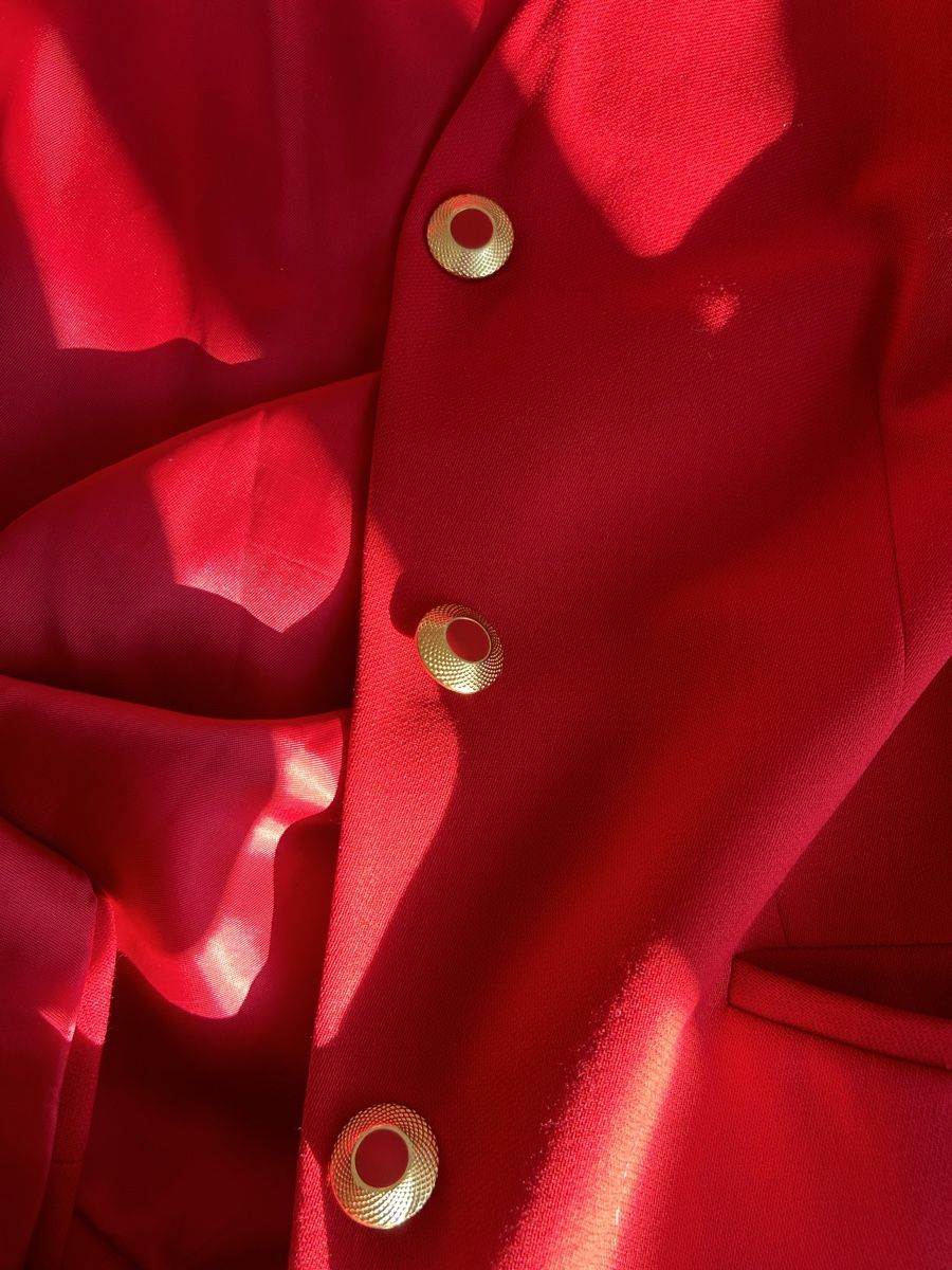 Benetton Jacken: Benei Blezer Rot – Neu (gemäss Beschreibung) aus Liestal von Htop 9