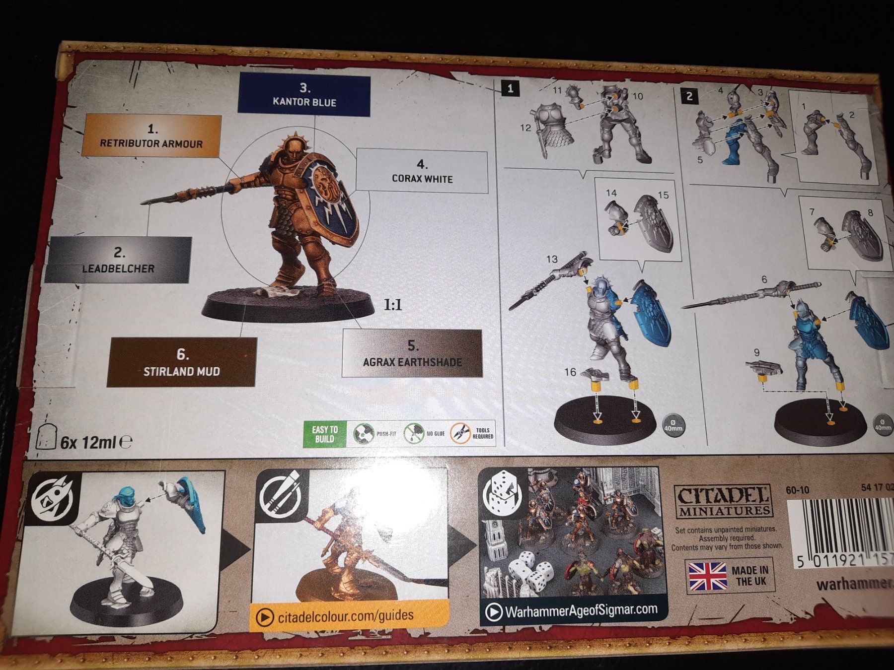 Kit di modellismo & Modellini statici: Warhammer Paint Set VINDICTORS – Nuovo e nell'imballaggio originale da Biasca venduto da Old_6blh 1