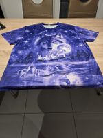 T SHIRT WOLF LILA GRÖSSE 3XL ZUSTAND NEU  TOPP ZUSTAND 