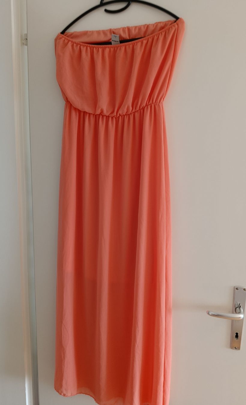 Zebra Vestiti: Kleid orange Gr.L zebra – Usato da Bellach venduto da TORA4