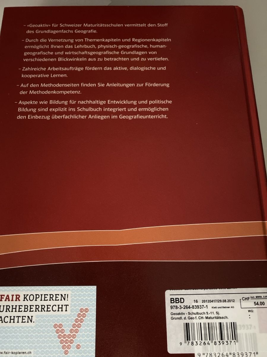 Libri: Buch Geoaktiv – Nuovo (secondo la descrizione) da Oberengstringen venduto da yae_r67h 1