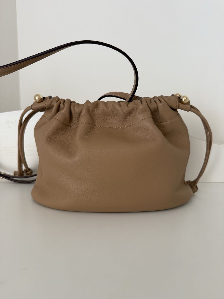 Sacs femmes: Strathberry CHARLOTTE DRAWSTRING in Caramel – D'occasion à Meilen par atlanterra 6