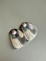 Vintage 925 Silber Ohrclips, Nils Eric From, Denmark