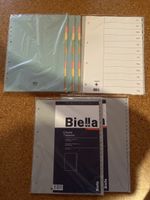Neuwertig: div. Biella A4 Register insg. 6stk.