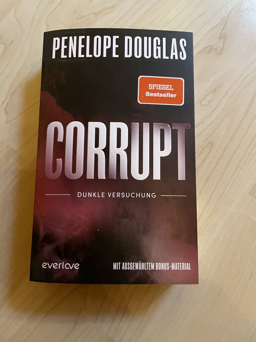 Bücher: Corrupt - dunkle Versuchung – Neu und originalverpackt aus Adetswil von Mschnuffi