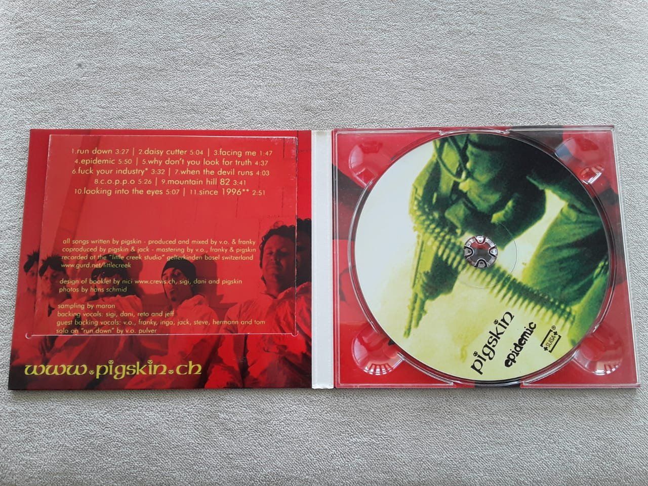 CDs: Pigskin - Epidemic – Gebraucht aus Lenzburg von Sepulmander 1