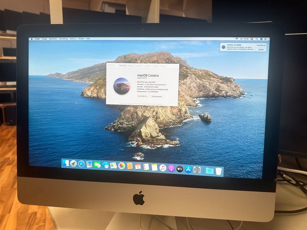 Macデスクトップ Apple iMac 21.5-inch Late 2012 8GB 1TB iMac (21.5-inch, Late 2012) - 技術仕様 - Apple サポート (日本)