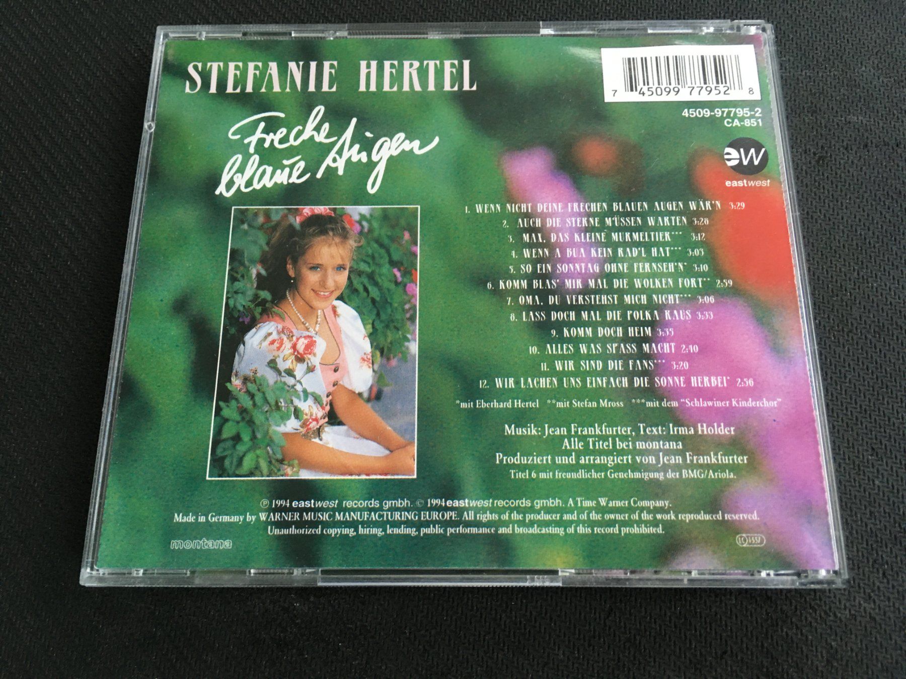 CD: Stefanie Hertel - Freche blaue Augen -CD- – Usato da St.Gallen venduto da MedienJoe 2