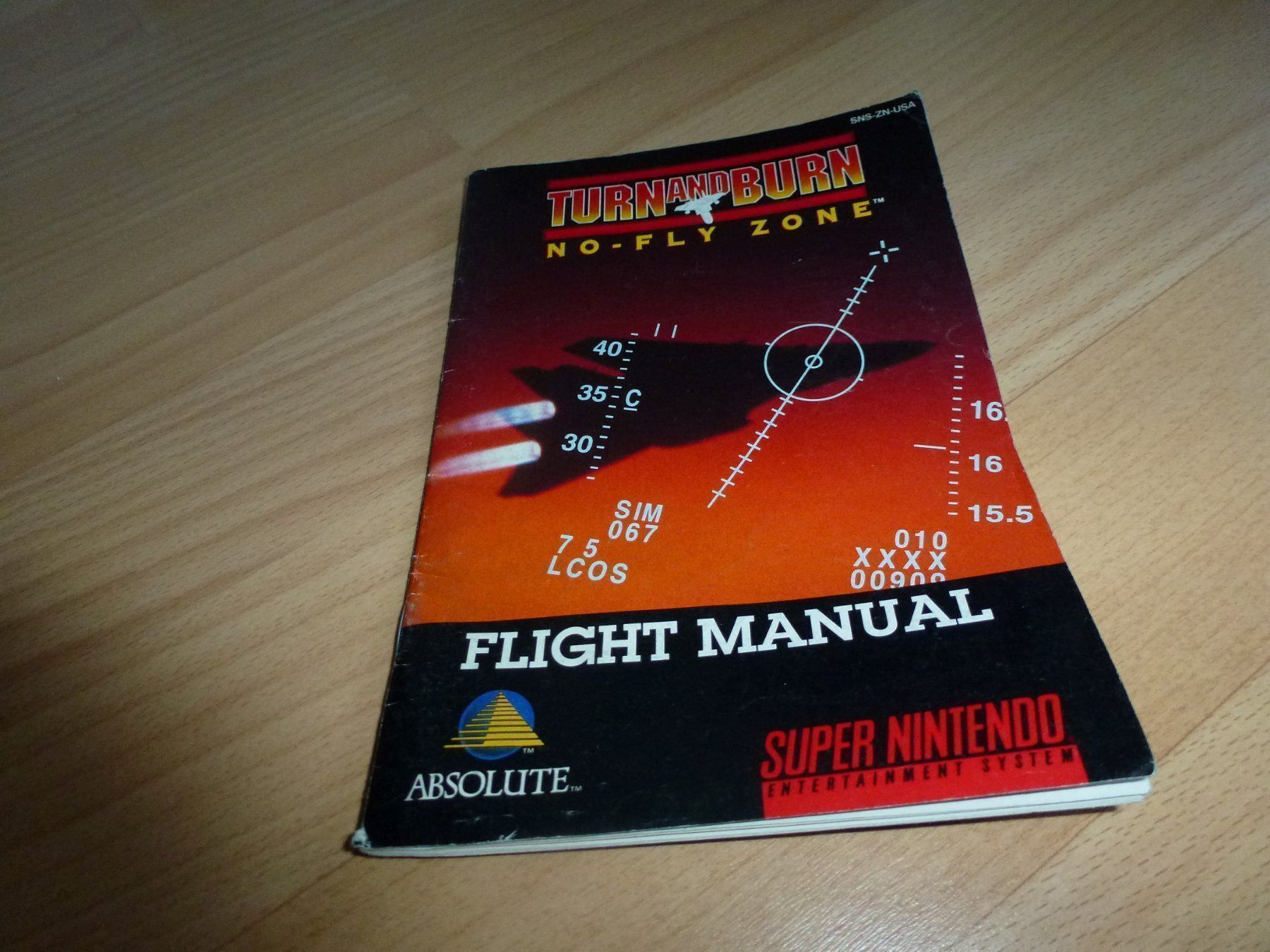 Giochi: Anleitung zu Turn and Burn NTSC SNES – Usato da Olten venduto da Disc-Ausverkauf
