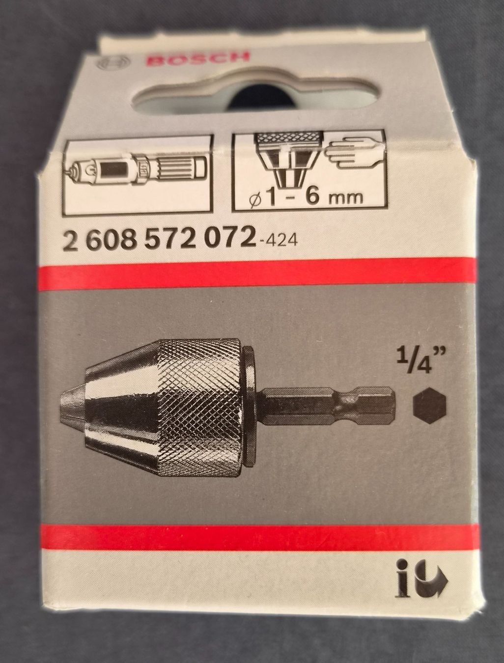 Bosch Trapani: Bosch Schnellspannbohrfutter 1-6mm – Nuovo e nell'imballaggio originale da Bischofszell venduto da -fr-5