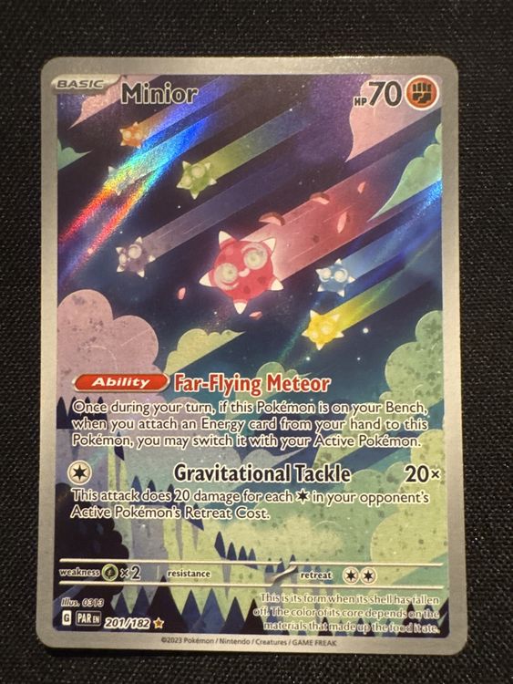 Minior - Illustration Rare - Paradox Rift PAR 201/182 (Neu (gemäss ...