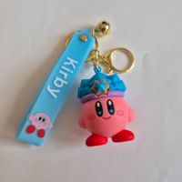 Super Mario Schlüsselanhänger - Kirby mit Eiskrone - MER