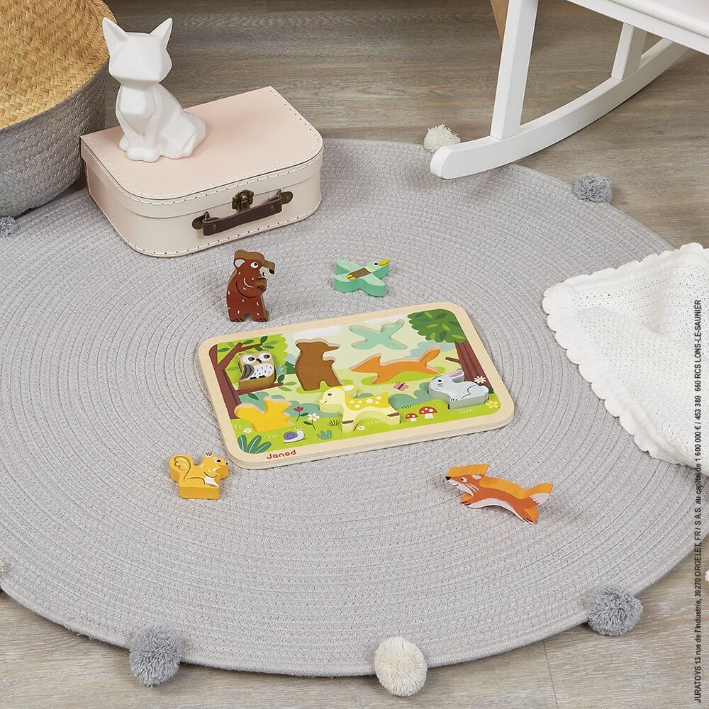 Janod Puzzle: Janod Puzzel Holz – Nuovo (secondo la descrizione) da Zürich venduto da Kris8050 5