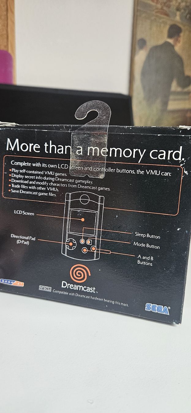 Sega Konsolen: Sega Dreamcast Visual Memory Unit, grün in OVP – Neu (gemäss Beschreibung) aus Belp von Ginus85 1