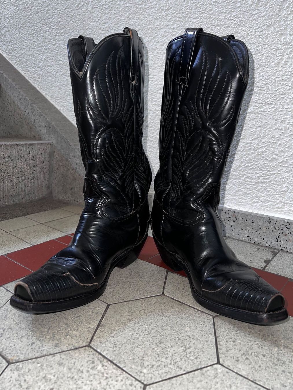 Scarpe da donna: Lederstiefel Gr.37 "Cowboystyle" – Usato da Zürich venduto da Mailfree 1