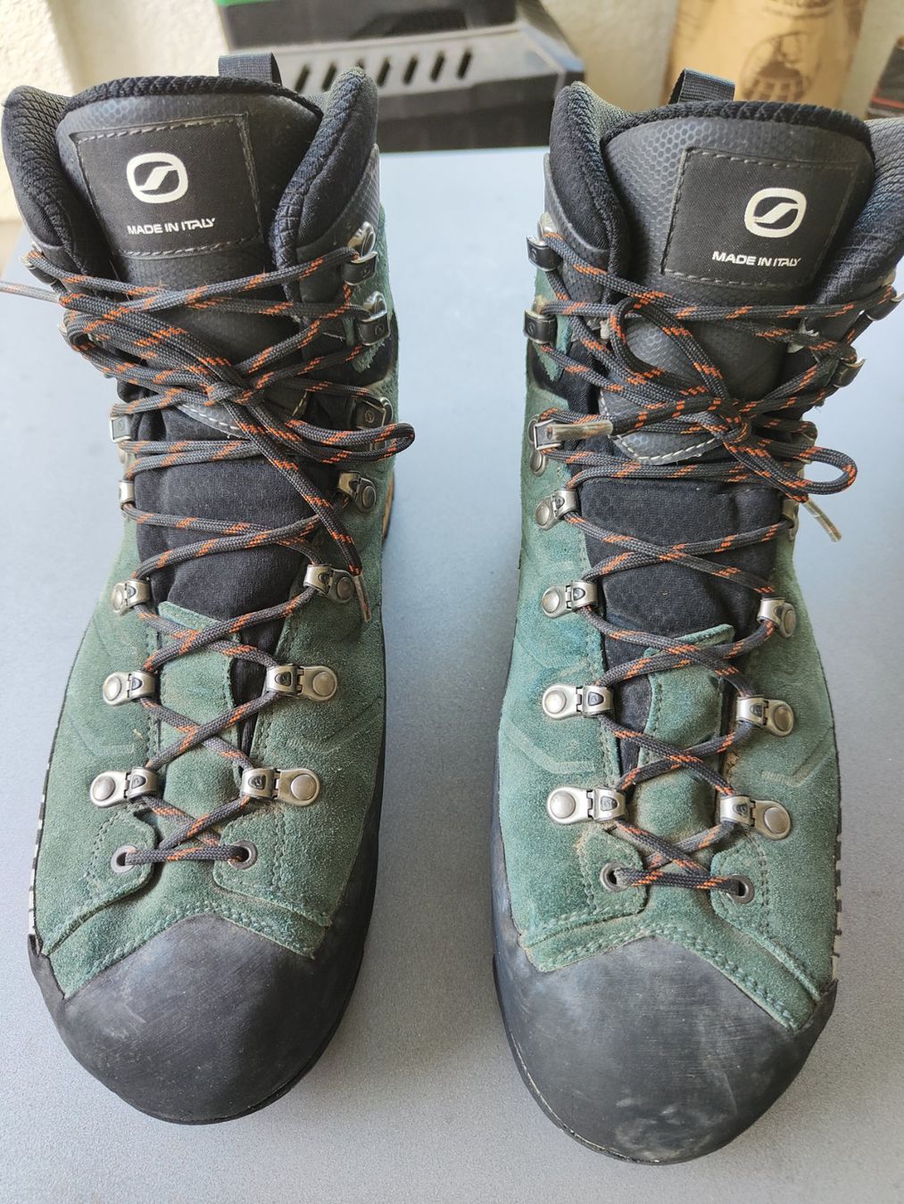 Scarpa Scarpe da uomo: Scarpa Ribelle steigeisenfester, leichter Wanderschuh – Usato da Kaufdorf venduto da Lorihagman 1