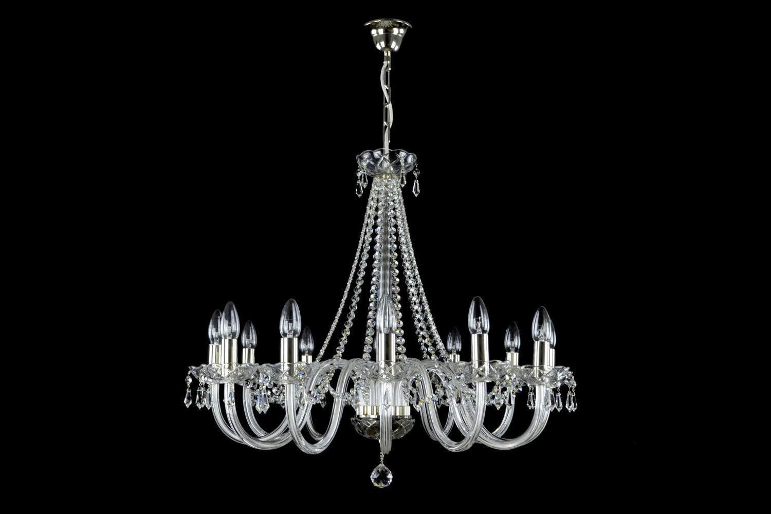 Lampadari & plafoniere: Kronleuchter Bonton 12 Silber – Nuovo e nell'imballaggio originale da Glattfelden venduto da Bohemiancrystal 2