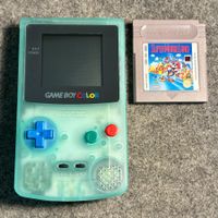 Gameboy Color Transparent +  Super Mario Land auf Deutsch