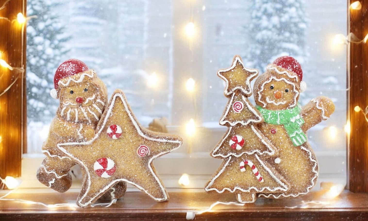 Tutte le decorazioni: Weihnachtsdeko Lebkuchenfigur (Stern) – Nuovo e nell'imballaggio originale da Oensingen venduto da Liquidations-Shop 1