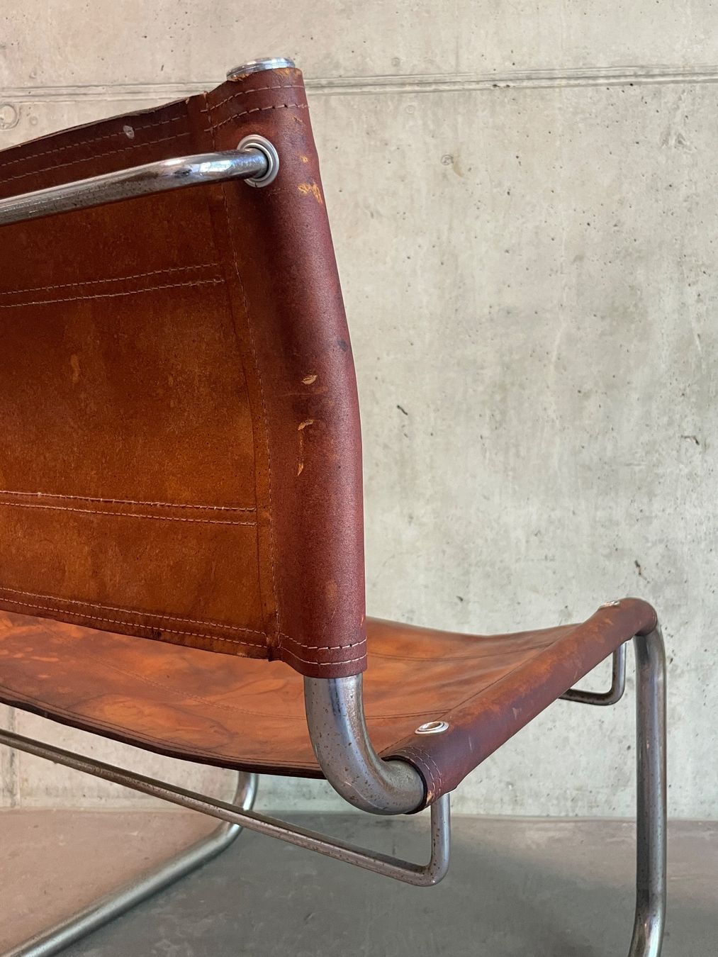 Poltrone: Freischwinger-Stuhl Vintage-Designklassiker, – Usato da Zürich venduto da starch.studio 5