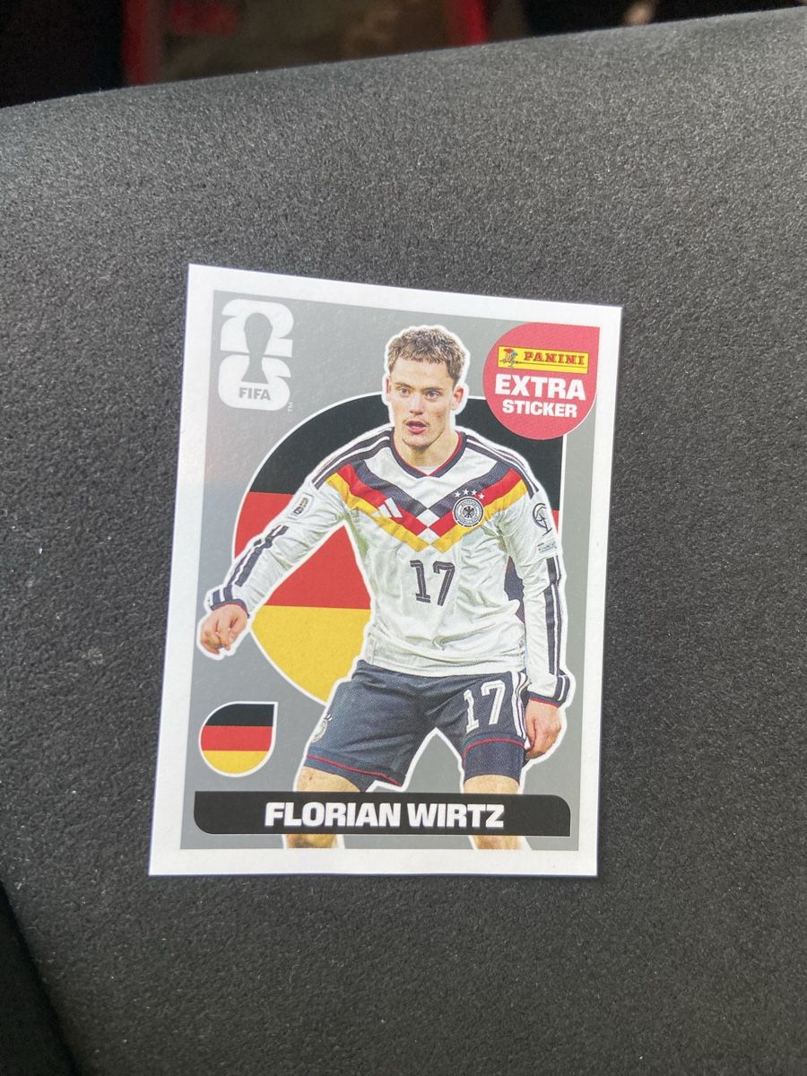 Panini Sammelbilder & Trading cards: Florian Wirtz Panini Extra Sticker Silber – Neu (gemäss Beschreibung) aus Lotzwil von kie_t777