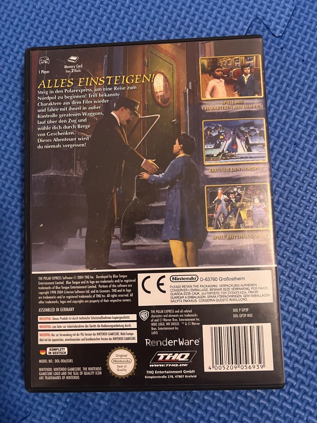 Nintendo Giochi: Der Polarexpress Nintendo GameCube - Winterzeit Klassiker! – Usato da Gossau SG venduto da schlitzerdemon 2
