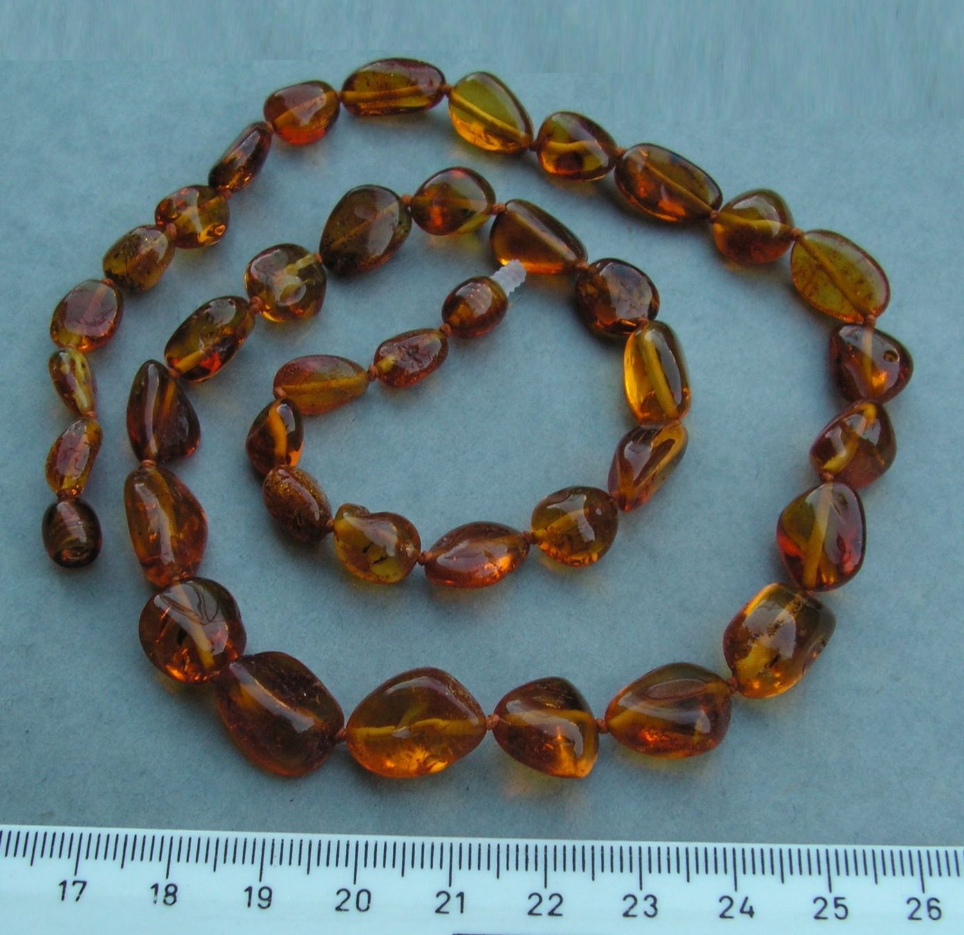 Ketten: ♥ ELEGANT / KETTE / Baltischer Bernstein / OLIVEN / COGNAC – Neu (gemäss Beschreibung) aus Derendingen von Editka 9