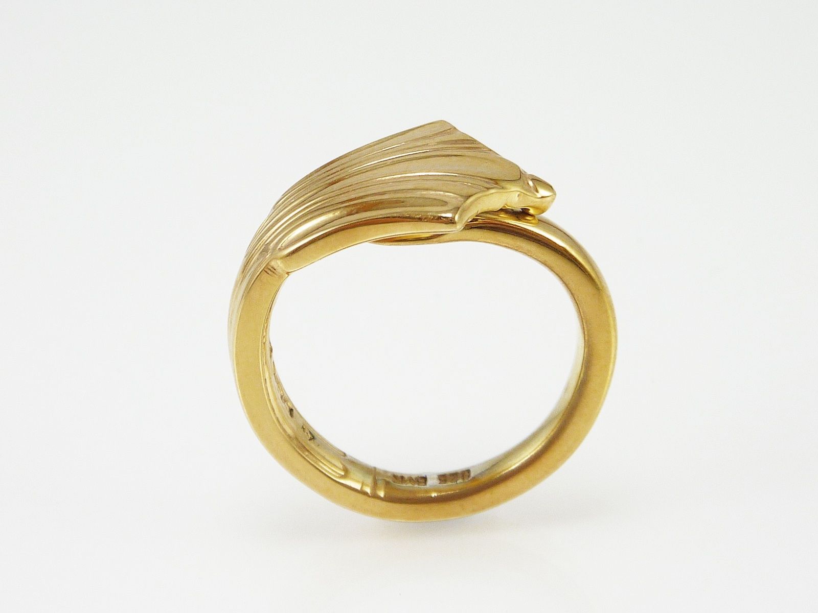 Ringe: Silberring vergoldet im Art déco Stil – Neu und originalverpackt aus Meilen von Byrd-bijoux 2